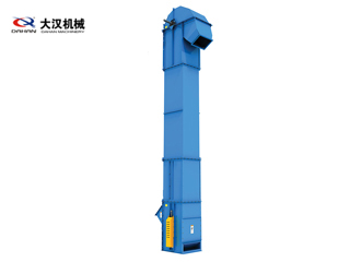 防撕裂的高強(qiáng)度鋼絲繩芯膠帶，輸送量可以達(dá)到686m3/h，提升高度可達(dá)100m