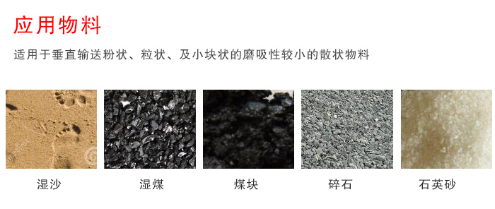 TD630型斗式提升機(jī)物料